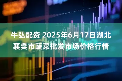 牛弘配资 2025年6月17日湖北襄樊市蔬菜批发市场价格行情